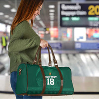 Iraq Football Custom Travel Bag Mesopotamian Lion Pattern