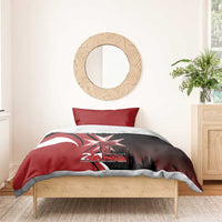 Personalized Malta Independence Day Bedding Set Maltese Cross With Independence Monument