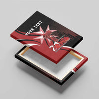 Personalized Malta Independence Day Canvas Wall Art Maltese Cross With Independence Monument