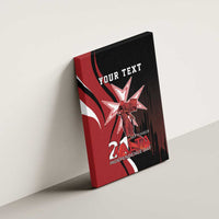 Personalized Malta Independence Day Canvas Wall Art Maltese Cross With Independence Monument