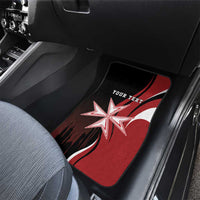 Personalized Malta Independence Day Car Mats Maltese Cross With Independence Monument