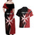 Personalized Malta Independence Day Couples Matching Off Shoulder Maxi Dress and Hawaiian Shirt Maltese Cross With Independence Monument