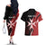 Personalized Malta Independence Day Couples Matching Off The Shoulder Long Sleeve Dress and Hawaiian Shirt Maltese Cross With Independence Monument