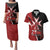 Personalized Malta Independence Day Couples Matching Puletasi and Hawaiian Shirt Maltese Cross With Independence Monument