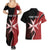 Personalized Malta Independence Day Couples Matching Summer Maxi Dress and Hawaiian Shirt Maltese Cross With Independence Monument