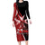 Personalized Malta Independence Day Family Matching Long Sleeve Bodycon Dress and Hawaiian Shirt Maltese Cross With Independence Monument