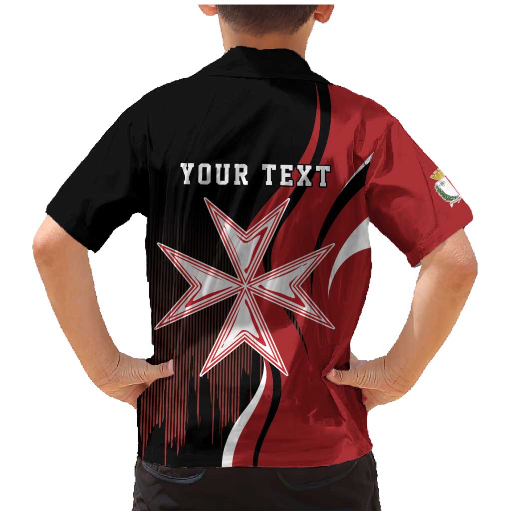 Personalized Malta Independence Day Family Matching Mermaid Dress and Hawaiian Shirt Maltese Cross With Independence Monument