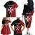 Personalized Malta Independence Day Family Matching Off The Shoulder Long Sleeve Dress and Hawaiian Shirt Maltese Cross With Independence Monument