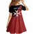 Personalized Malta Independence Day Family Matching Off Shoulder Maxi Dress and Hawaiian Shirt Maltese Cross With Independence Monument