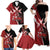 Personalized Malta Independence Day Family Matching Off Shoulder Maxi Dress and Hawaiian Shirt Maltese Cross With Independence Monument