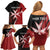 Personalized Malta Independence Day Family Matching Off Shoulder Short Dress and Hawaiian Shirt Maltese Cross With Independence Monument