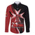 Personalized Malta Independence Day Family Matching Puletasi and Hawaiian Shirt Maltese Cross With Independence Monument