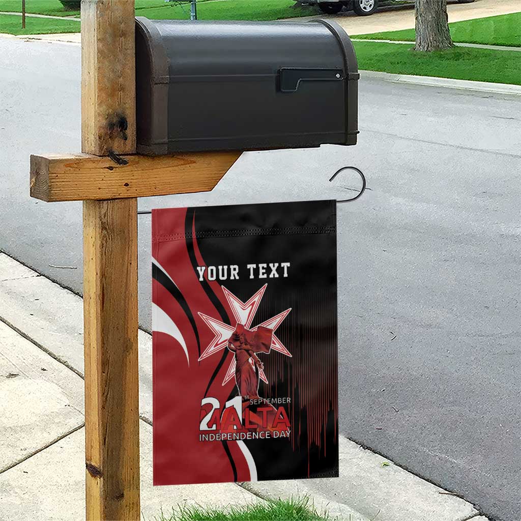 Personalized Malta Independence Day Garden Flag Maltese Cross With Independence Monument