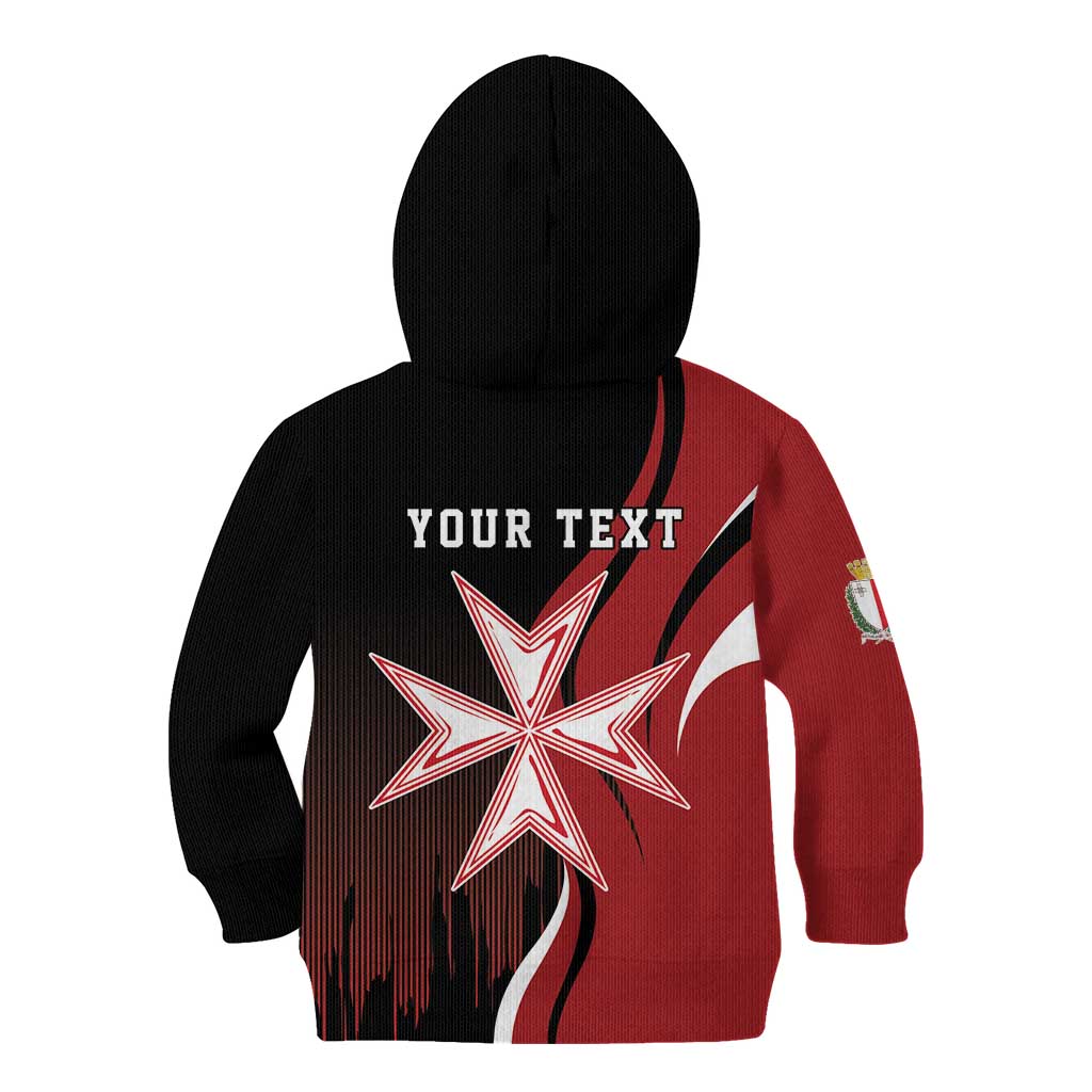 Personalized Malta Independence Day Kid Hoodie Maltese Cross With Independence Monument