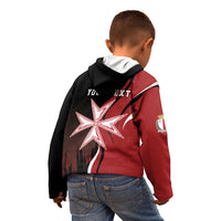 Personalized Malta Independence Day Kid Hoodie Maltese Cross With Independence Monument