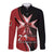 Personalized Malta Independence Day Long Sleeve Button Shirt Maltese Cross With Independence Monument