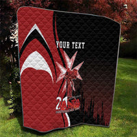 Personalized Malta Independence Day Quilt Maltese Cross With Independence Monument