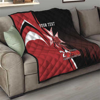 Personalized Malta Independence Day Quilt Maltese Cross With Independence Monument