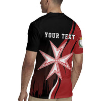 Personalized Malta Independence Day Rugby Jersey Maltese Cross With Independence Monument
