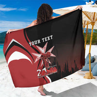 Personalized Malta Independence Day Sarong Maltese Cross With Independence Monument