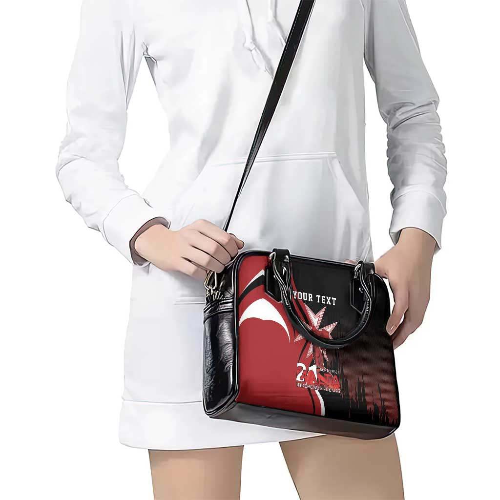 Personalized Malta Independence Day Shoulder Handbag Maltese Cross With Independence Monument