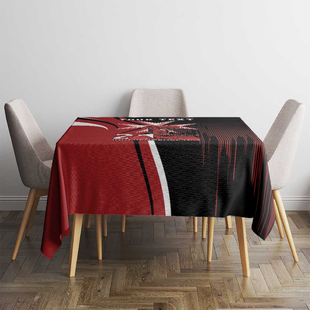 Personalized Malta Independence Day Tablecloth Maltese Cross With Independence Monument