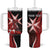 Personalized Malta Independence Day Tumbler With Handle Maltese Cross With Independence Monument