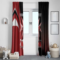 Personalized Malta Independence Day Window Curtain Maltese Cross With Independence Monument