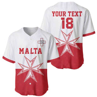 Custom Malta Football Baseball Jersey Tim nazzjonali tal-futbol ta Malta
