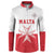 Custom Malta Football Button Sweatshirt Tim nazzjonali tal-futbol ta Malta