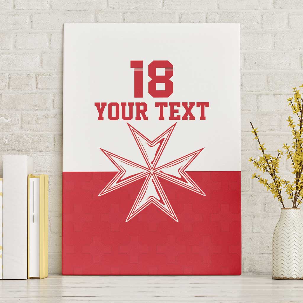 Custom Malta Football Canvas Wall Art Tim nazzjonali tal-futbol ta Malta