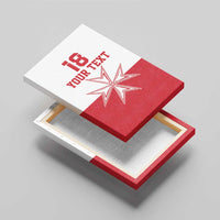 Custom Malta Football Canvas Wall Art Tim nazzjonali tal-futbol ta Malta