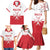 Custom Malta Football Family Matching Mermaid Dress and Hawaiian Shirt Tim nazzjonali tal-futbol ta Malta