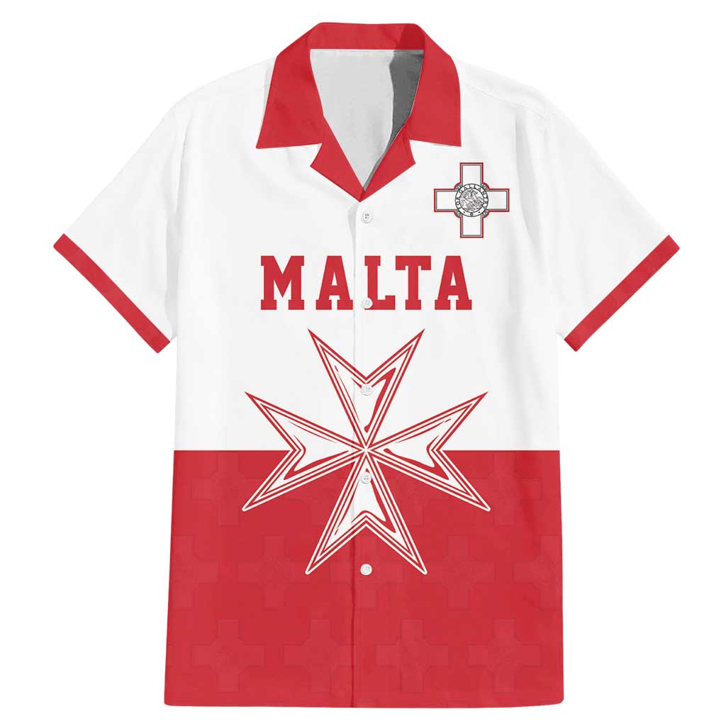 Custom Malta Football Family Matching Mermaid Dress and Hawaiian Shirt Tim nazzjonali tal-futbol ta Malta