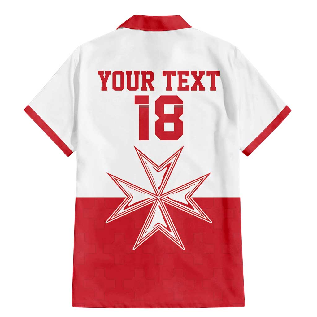 Custom Malta Football Family Matching Mermaid Dress and Hawaiian Shirt Tim nazzjonali tal-futbol ta Malta