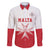 Custom Malta Football Family Matching Mermaid Dress and Hawaiian Shirt Tim nazzjonali tal-futbol ta Malta