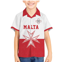 Custom Malta Football Family Matching Mermaid Dress and Hawaiian Shirt Tim nazzjonali tal-futbol ta Malta