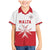 Custom Malta Football Family Matching Mermaid Dress and Hawaiian Shirt Tim nazzjonali tal-futbol ta Malta