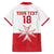 Custom Malta Football Family Matching Off The Shoulder Long Sleeve Dress and Hawaiian Shirt Tim nazzjonali tal-futbol ta Malta