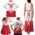 Custom Malta Football Family Matching Tank Maxi Dress and Hawaiian Shirt Tim nazzjonali tal-futbol ta Malta