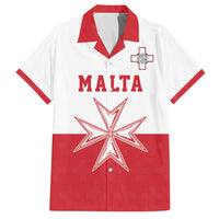 Custom Malta Football Family Matching Tank Maxi Dress and Hawaiian Shirt Tim nazzjonali tal-futbol ta Malta