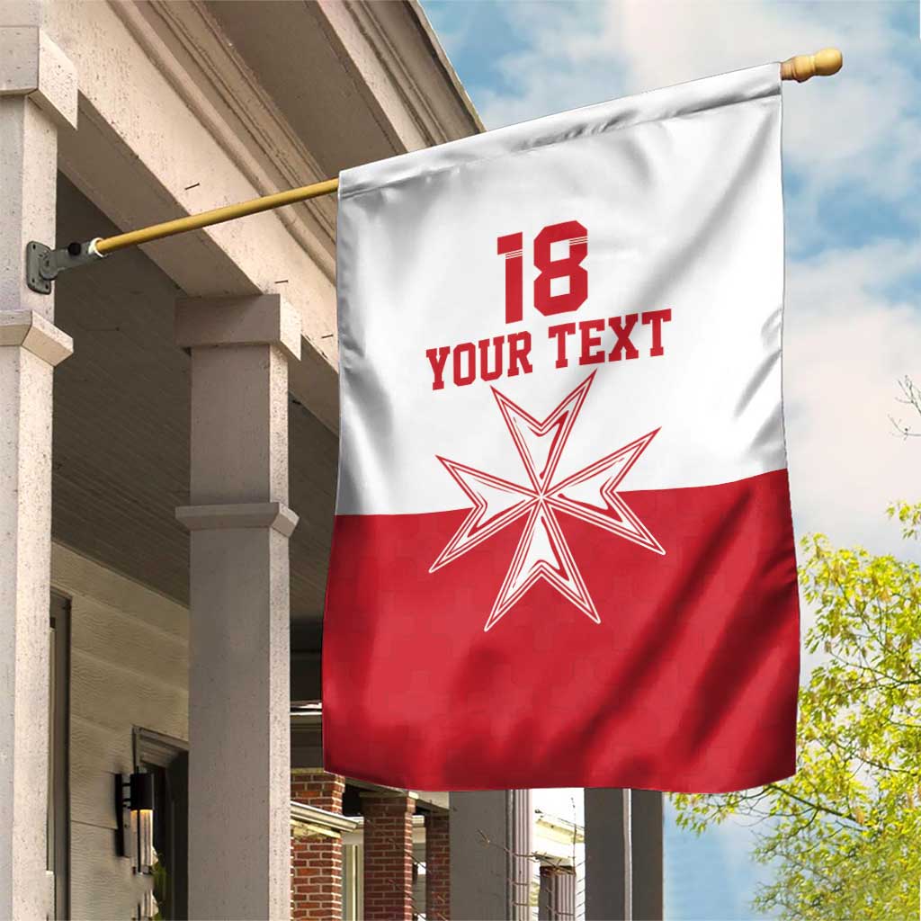 Custom Malta Football Garden Flag Tim nazzjonali tal-futbol ta Malta