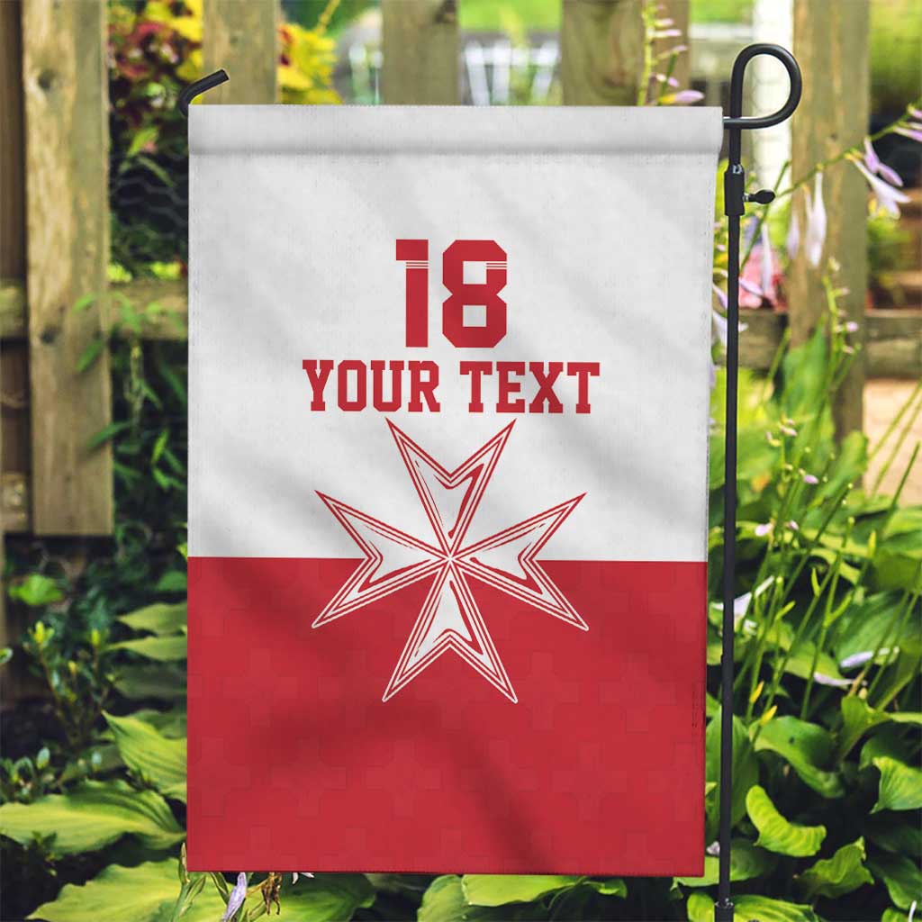 Custom Malta Football Garden Flag Tim nazzjonali tal-futbol ta Malta