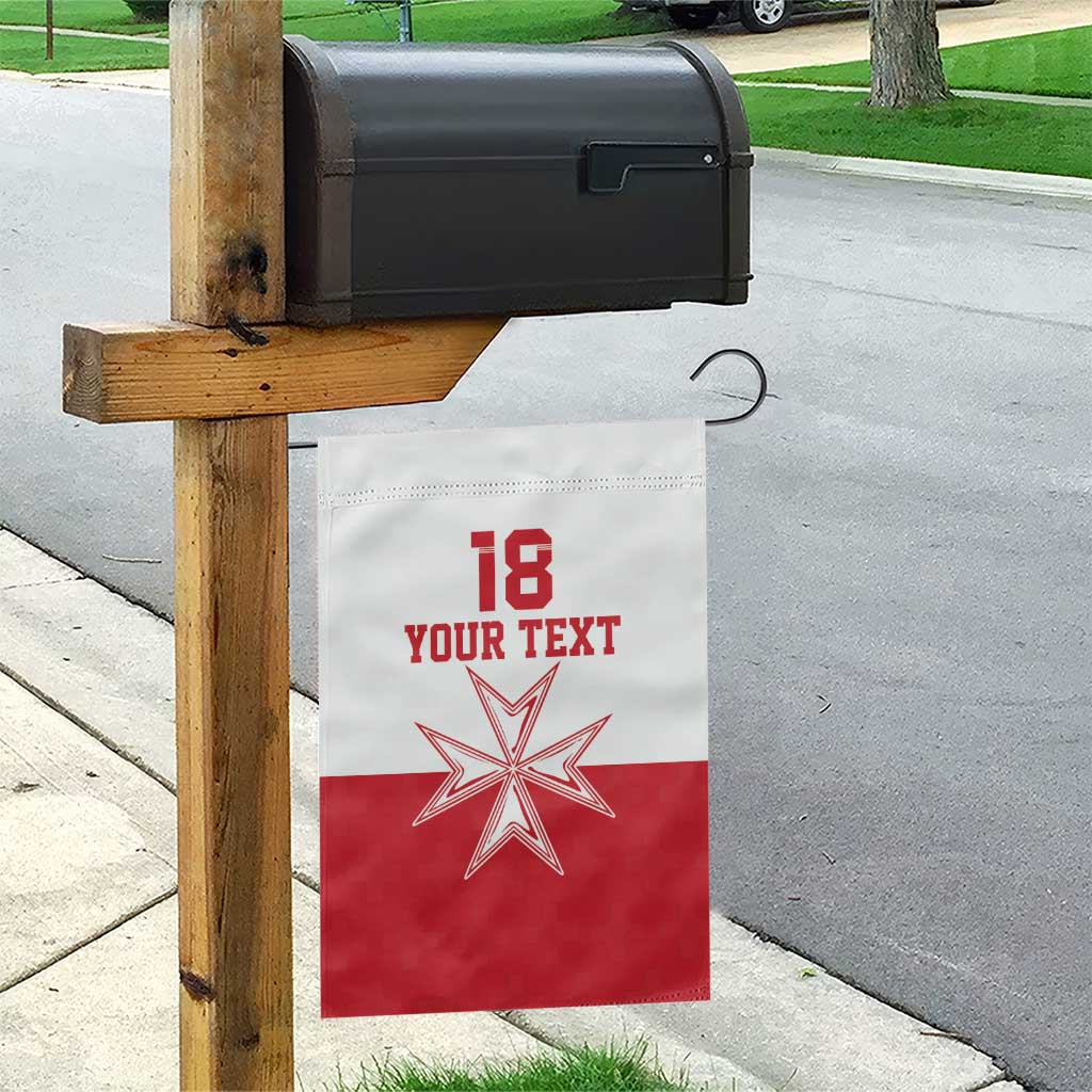 Custom Malta Football Garden Flag Tim nazzjonali tal-futbol ta Malta