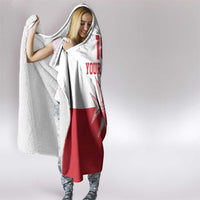 Custom Malta Football Hooded Blanket Tim nazzjonali tal-futbol ta Malta