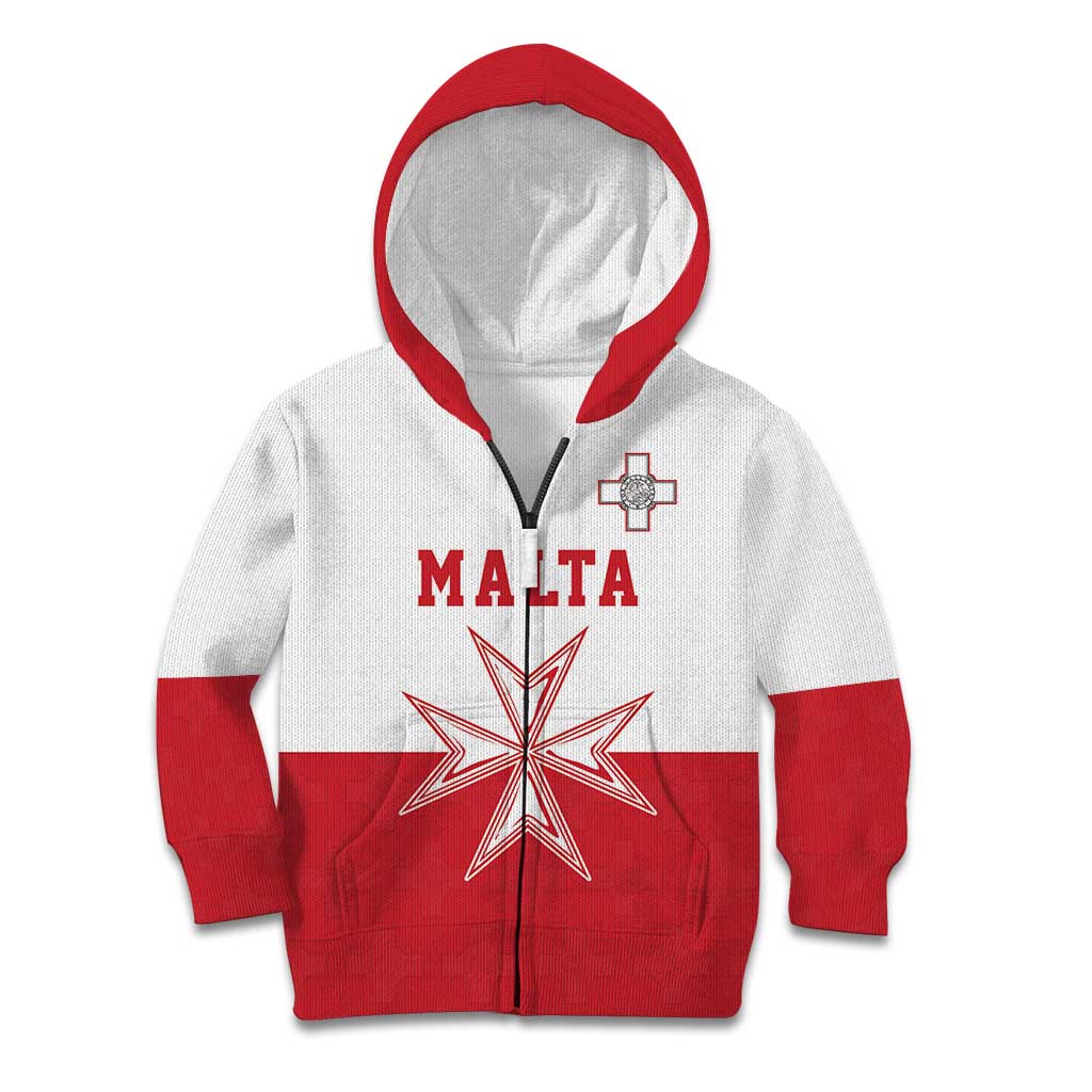 Custom Malta Football Kid Hoodie Tim nazzjonali tal-futbol ta Malta