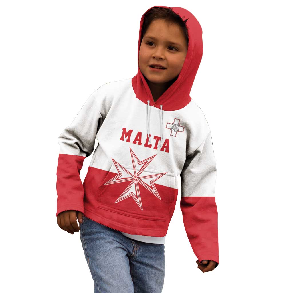Custom Malta Football Kid Hoodie Tim nazzjonali tal-futbol ta Malta
