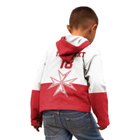 Custom Malta Football Kid Hoodie Tim nazzjonali tal-futbol ta Malta