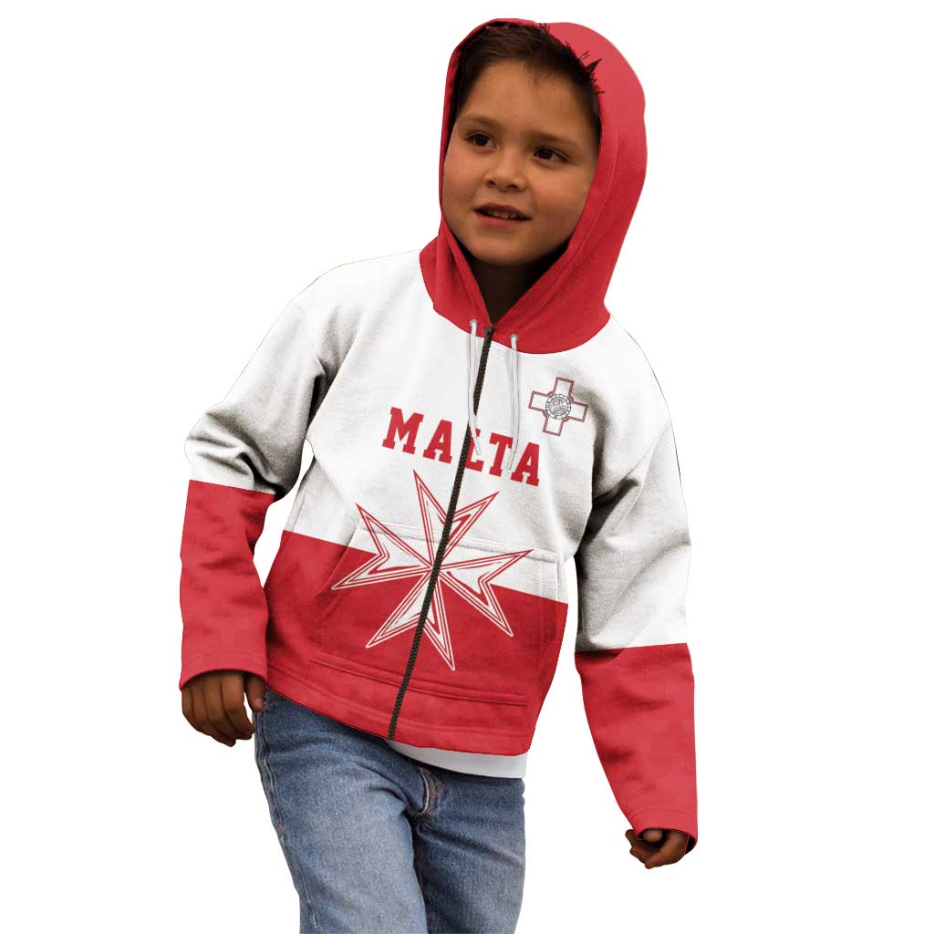 Custom Malta Football Kid Hoodie Tim nazzjonali tal-futbol ta Malta