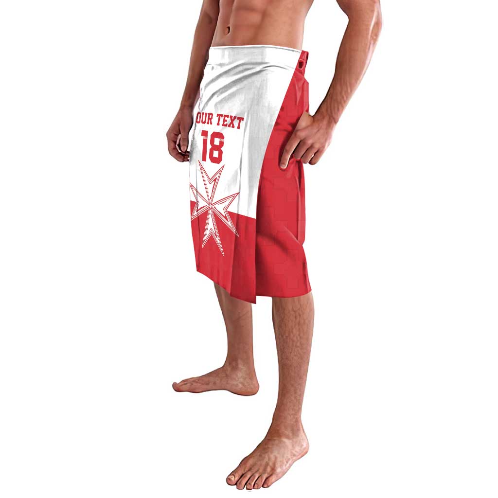 Custom Malta Football Lavalava Tim nazzjonali tal-futbol ta Malta